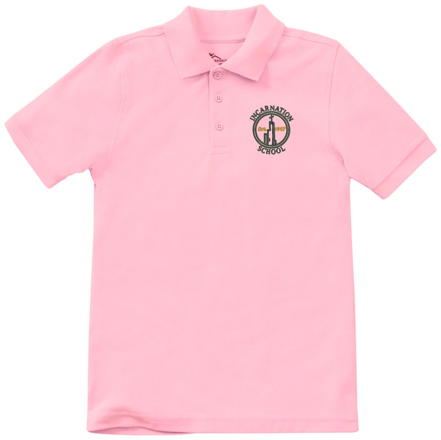 Short Sleeve Pique Knit Polo