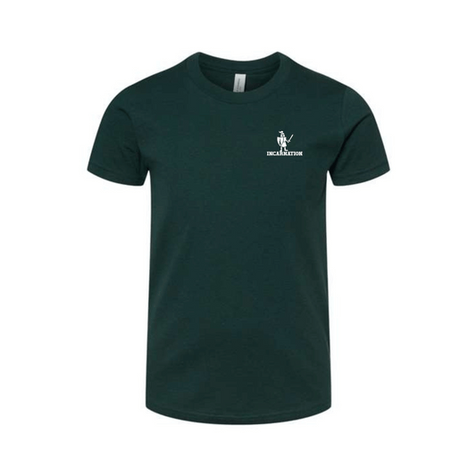 Short Sleeve Gym T-Shirt - Forest Green